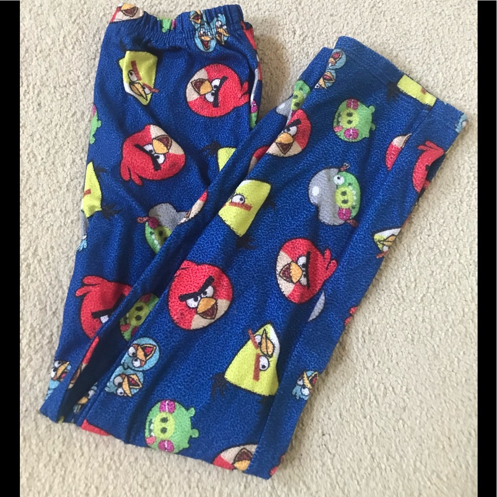 ANGRY-BIRDS Pajama Pants - Size Medium